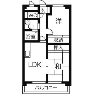 愛知県名古屋市守山区小幡1【マンション】の間取り