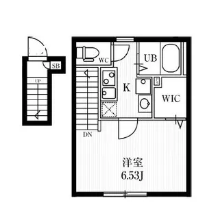 ミハス西荻窪【2階】の間取り