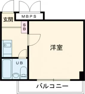 パシフィック池袋【4階】の間取り
