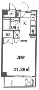 ヘリオス378国分寺【3階】の間取り