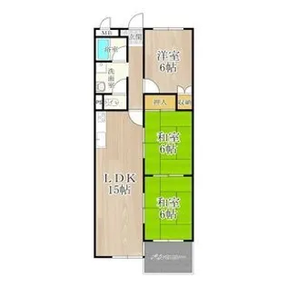 インペリアル京都【3階】の間取り