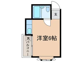 ハイム成城【1階】の間取り