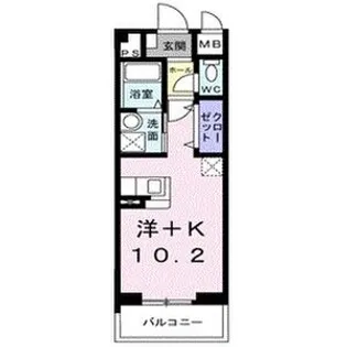 プラチナコート【5階】の間取り