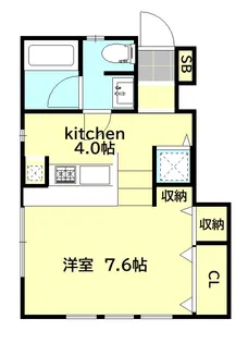 Coventry(コヴェントリー)【1階】の間取り