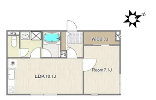 マコラパレ世田谷【3階】の間取り
