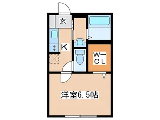 ホワイトシャルマン【1階】の間取り