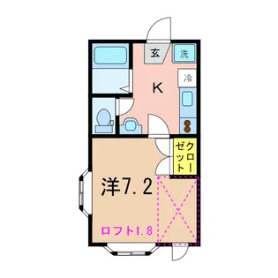 マロン【2階】の間取り