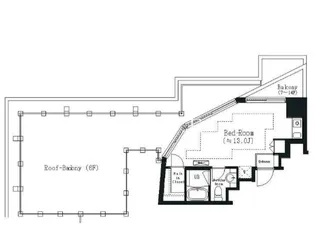 エルスタンザ白金【6階】の間取り