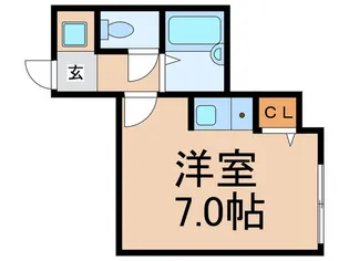 ア-バンライフ代々木【2階】の間取り