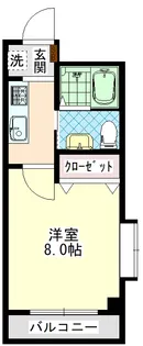 丸の内SIXTEEN【4階】の間取り