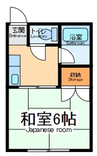 トヨダコーポ【2階】の間取り