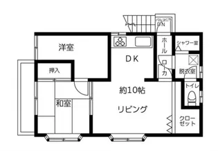 山田アパート【2階】の間取り