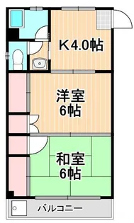 アイパレス【2階】の間取り