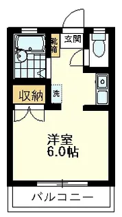 ネオムーン【1階】の間取り