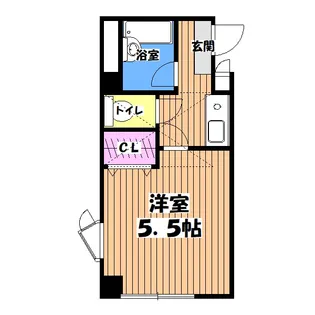 カインドハウス鹿沼公園【2階】の間取り