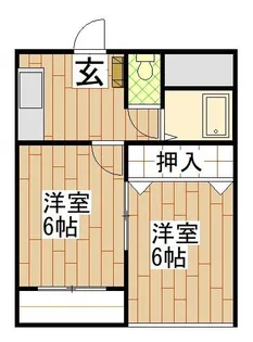 陽行マンション【3階】の間取り