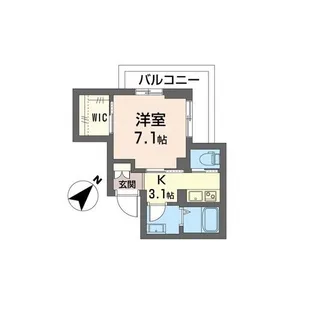 ブリエ中目黒【3階】の間取り