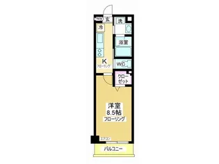 川鶴コワン【2階】の間取り