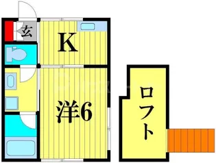 スマートコンパクト小根本【2階】の間取り