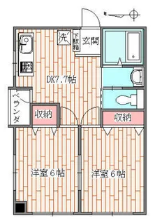 メゾン・ド・ジョーヌ【2階】の間取り
