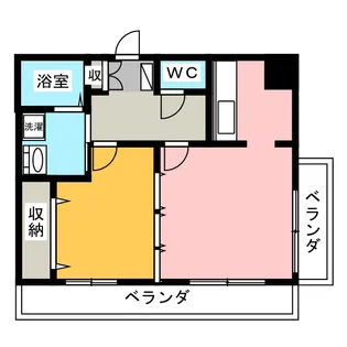 アニマリート峰III【4階】の間取り