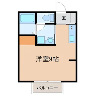 ライトフィールド【1階】の間取り