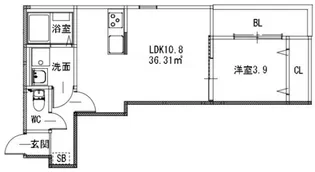 PROSPERITA I【1階】の間取り