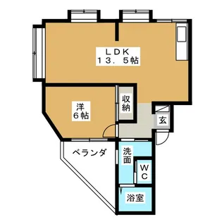 フォワーローゼス松戸【2階】の間取り