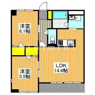 リーベVII【3階】の間取り