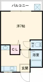 リバーサイド新大宮【3階】の間取り