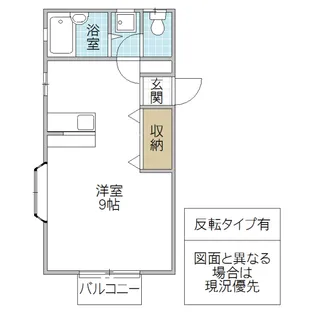 ファミール A棟【1階】の間取り