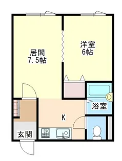 コーポ華みずき【3階】の間取り