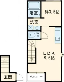 ルミエール【2階】の間取り