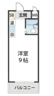 グリーンハイツ【3階】の間取り