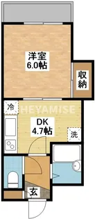 スクエア【3階】の間取り