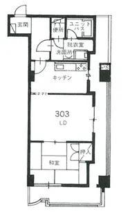 ベルハウス元町【3階】の間取り
