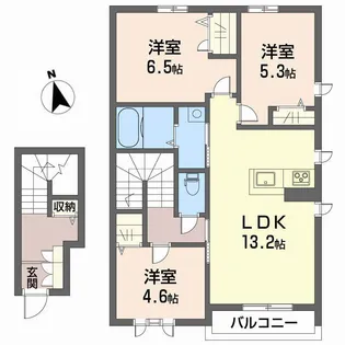 アルバーロ【2階】の間取り