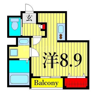 リヴェール東尾久【2階】の間取り