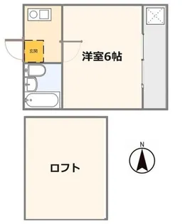 シティパレス石神井台I【1階】の間取り