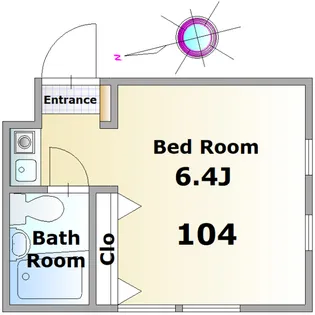 グレイハウス【1階】の間取り