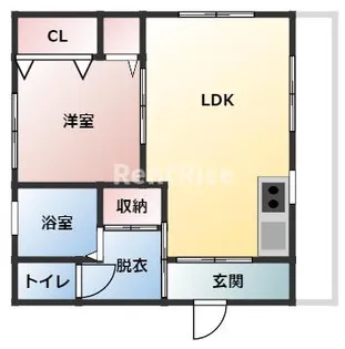 リアル神山【3階】の間取り