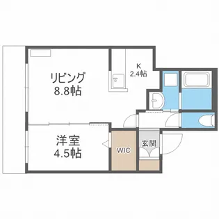 COCO(ココ)【4階】の間取り