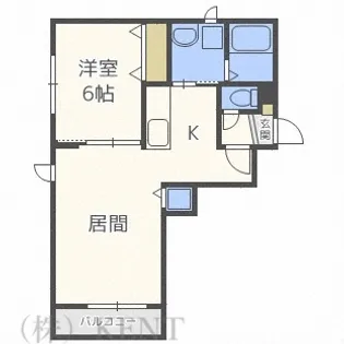 大白桜55【4階】の間取り