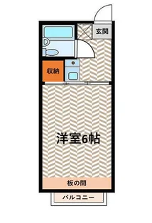 そよ風と春のアールグレイ【2階】の間取り