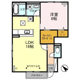 エテルノN【1階】の間取り