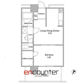 プラザタワー勝どき【28階】の間取り