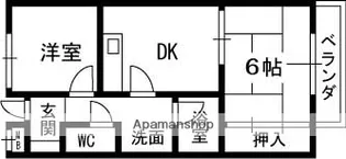 サバービア581【4階】の間取り