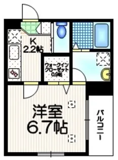 プリマヴェーラ【1階】の間取り