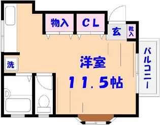 グリーンハイツ【2階】の間取り