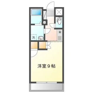 コンフォート西川館【1階】の間取り